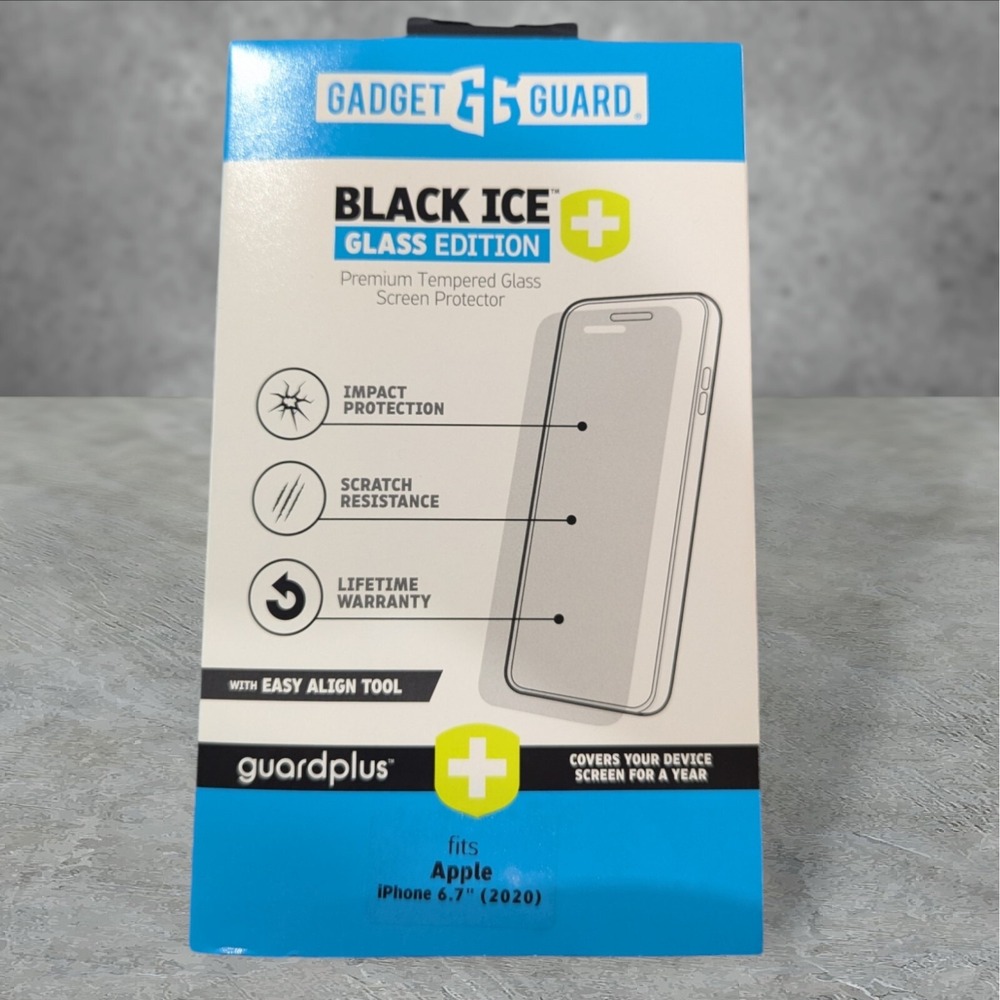 Gadget Guard Blacks Ice Screen Protector Apple iPhone 6.7 2020 (12 Pro Max) W2